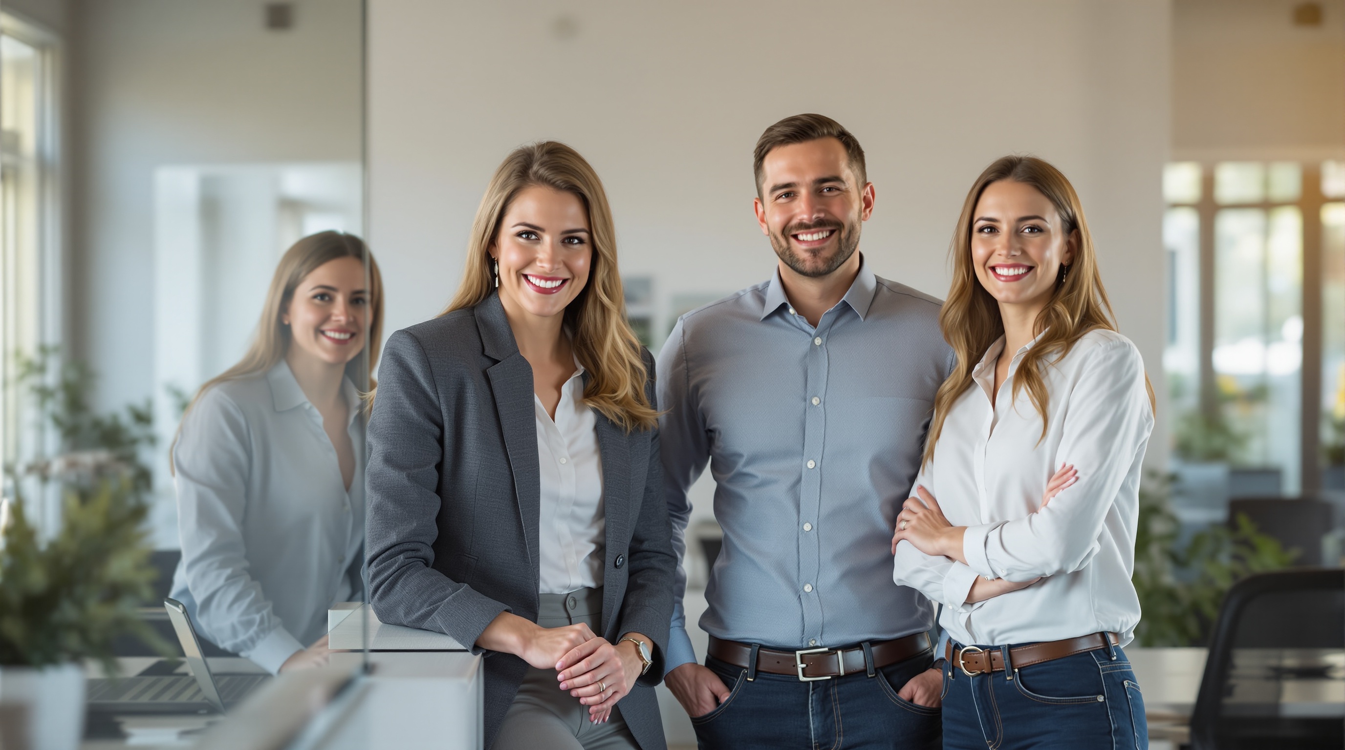 Agency team collaborating