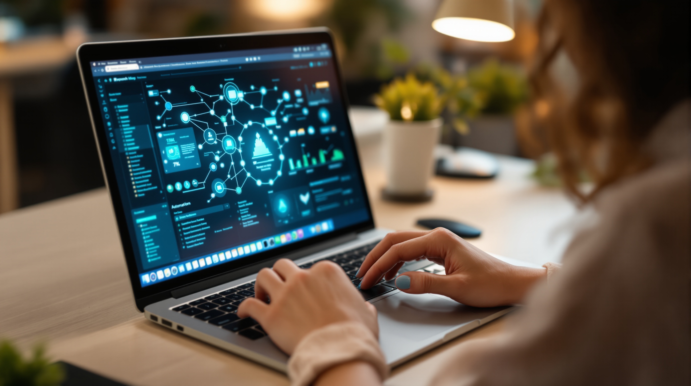AI automation interface